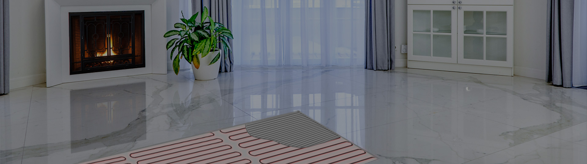 Radiant heated floors banner